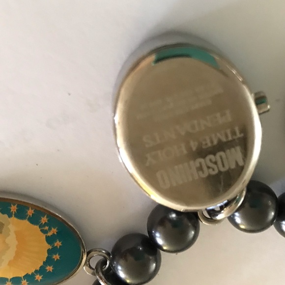 Moschino Time and Holy Pendants charm bracelet - Picture 3 of 5